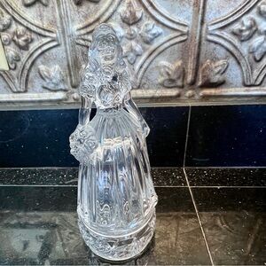 Disney Princess Elegant Clear Glass Figurine